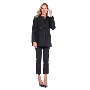 Seraphine maternity tweed coat